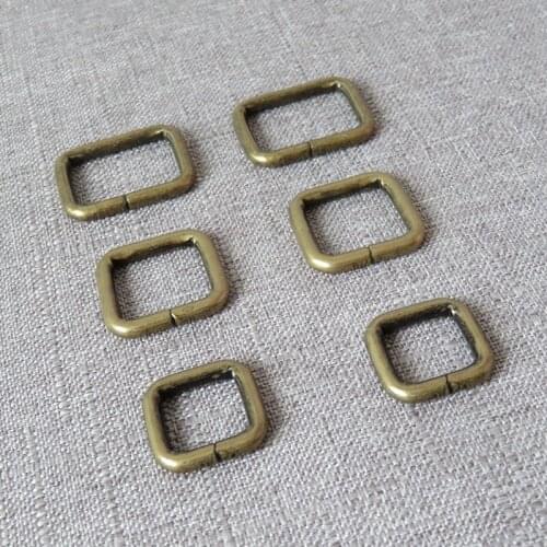 50pcs 15mm 20mm 25mm webbing metal buckle bag belt handbag backpack straps clasp dog leash rope garment sewing DIY accessory