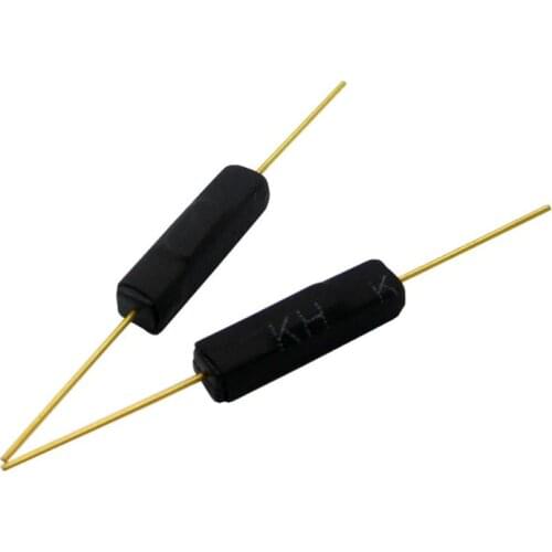 50pcs Reed Switch Plastic Type GPS-14B 2*14 Anti-Vibration Damage Magnetic Switch NC Normally Closed