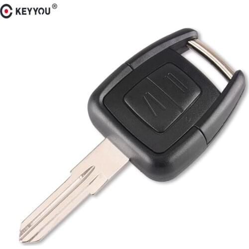 KEYYOU Remote 2 Buttons Car Key Shell Case Fob For Vauxhall Opel Astra Zafira Vectra Omega With HU46 Blade