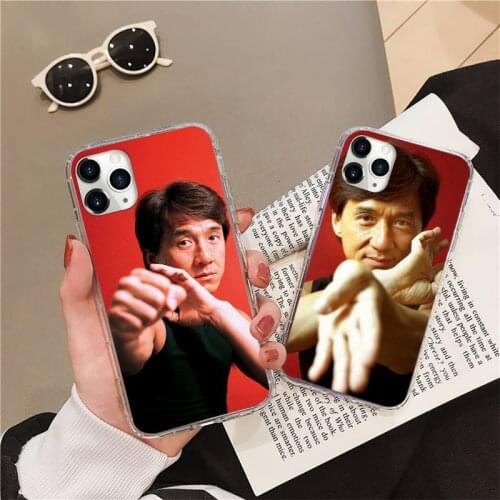 Jackie Chan Chinese kung fu actor Phone Case For iphone 12 5 5s 5c se 6 6s 7 8 plus x xs xr 11 pro max luxury design cover shell