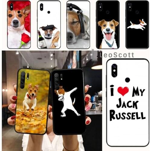 Jack Russell Terrier Dog Phone Case For Xiaomi Redmi 7 8 9t a3 9se k20 mi8 max3 lite 9 note 9s 10 pro