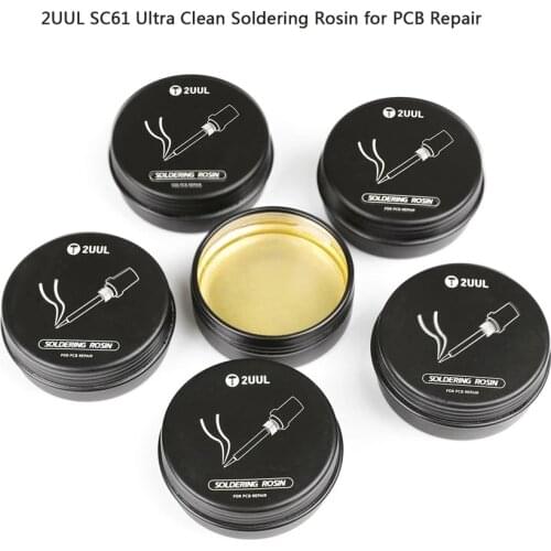 2UUL SC61 Soldering Rosin Flux BGA PCB PGA SMD Soldering Paste Flux for Electric Soldering Iron Welding Fluxes Ultra Clean