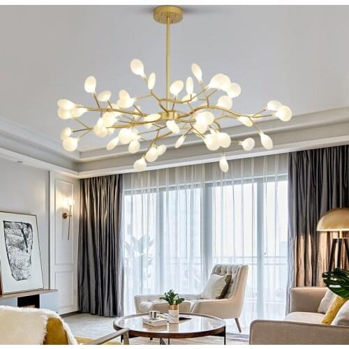 Firefly Chandelier Personality Bedroom Dining Room Light Postmodern Living Room led Chandelier Lighting Nordic led Hanging lamps