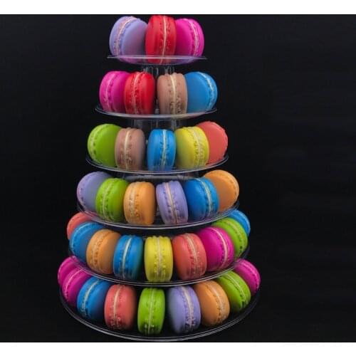 Layer High Quality Macarons Display Tower Cupcake Tower Holder Tiered Serving Stand Cupcake Tower Wedding Display Stand