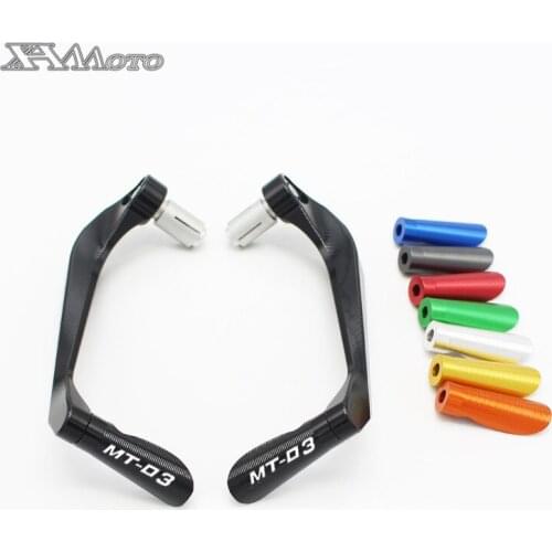 Motorcycle CNC Handlebar Grips Guard Brake Clutch Levers Guard Protector For Yamaha mt -03 mt 03 MT-03
