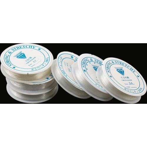 0.4-1mm Stretch Elastic Crystal Line Transparent Beading Rope String Cord/Thread DIY Handmade Bracelet&Necklace Accessories