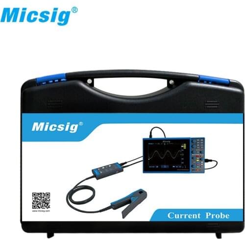 Micsig CP2100A AC/DC current probes 2.5MHz 10A/100A maximum measurable current 100Apk 70.7Arms (DC+ACpk) Improvement Tools