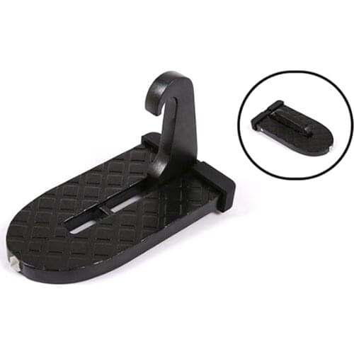 Universal Foldable Auxiliary Pedal Roof Pedal Foldable Car Vehicle Folding Stepping Ladder Foot Pegs Easy Access Car Accessories