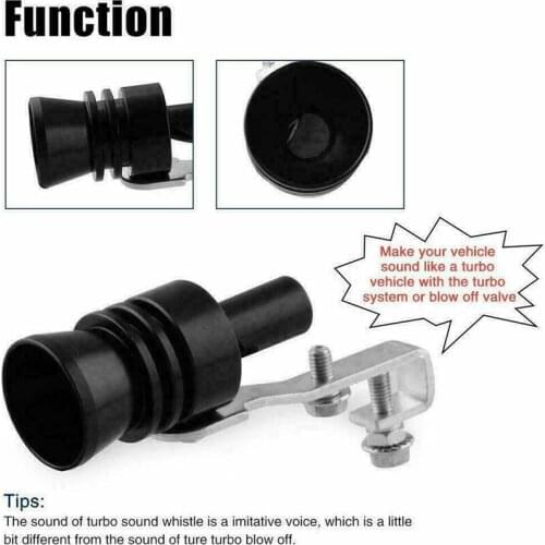 Universal Sound Simulator Car Turbo Sound Whistle Vehicle Refit Device Exhaust Pipe Turbo Sound Whistle Car Turbo Exhaust