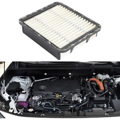 Air Filter Effective Easy Installation White Air Conditioning Filter Replacement 17801-46080 for Toyota Camry