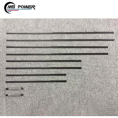 High Quality G CLASS W463 G500 G63 G65 dry carbon fiber material TI style side molding trims fit for G class w463 outside part m