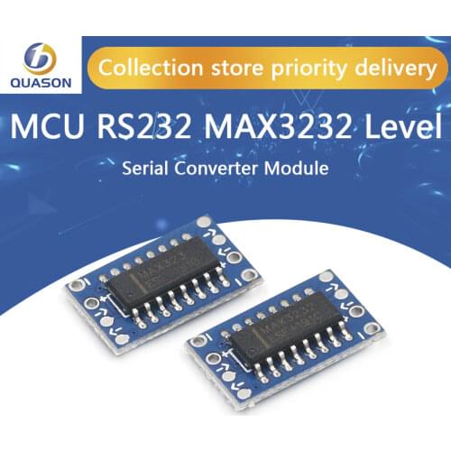 1pcs/lot mini RS232 MAX3232 Levels to TTL level converter board serial converter board Dropshipping