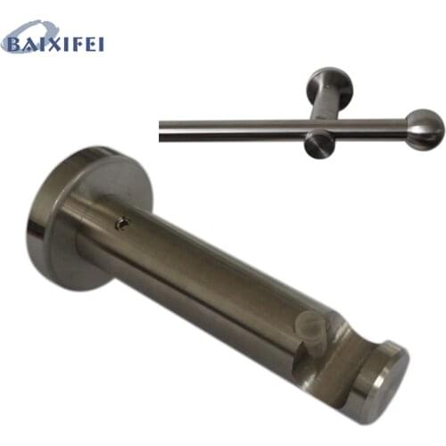 2 Pcs D12mm Curtain Rod Decorative Bracket Open, Curtain Accessories Bracket for Window Decoration