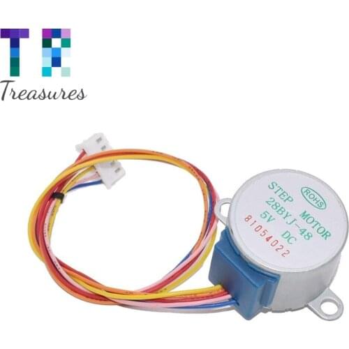 28BYJ-48-5V 4 phase Stepper Motor+ Driver Board ULN2003 Stepper motor + ULN2003 Driver board