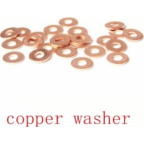 50pcs M4 M5 M6 M8 M10 M12 m14 Copper washer sealing washer
