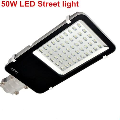 DHL Free shipping 50W LED Street light AC85-265V Warm White/Cold White LED Road light DC12V / DC24V LED Outdoor Street light