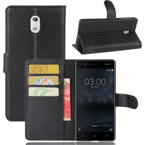 For Nokia 3 Case 5.0 inch Luxury Wallet PU Leather Back Cover Phone Case For Nokia 3 Nokia3 Case Flip Protective Bag Skin