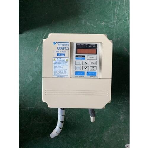 CIMR-21P5PC3 1.5KW 220V inverter , used in good condition . 80% appearance new , good working , free shipping
