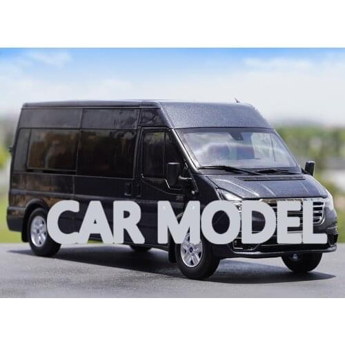 1:18 scale Alloy Toy Vehicles fute Transit MPV car Model Of Childrens Toy Car Original Authorized Kids Toys