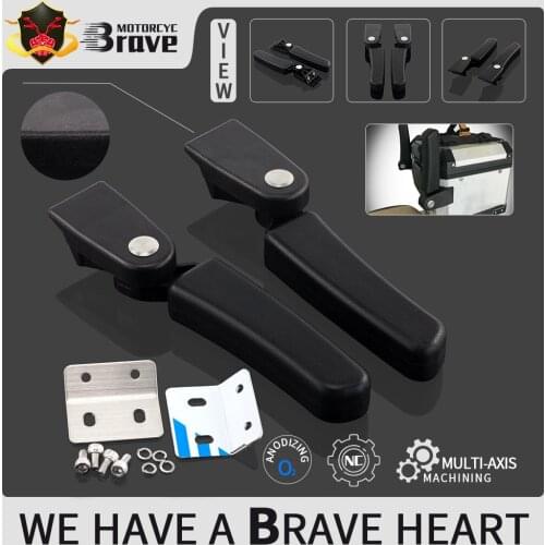 Motorcycle Aluminum Rear Box Passenger Armrest fits For BMW R1200GS LC F700GS F800GS Adv 2017 2018 2019 2020 r1200 F700 F800