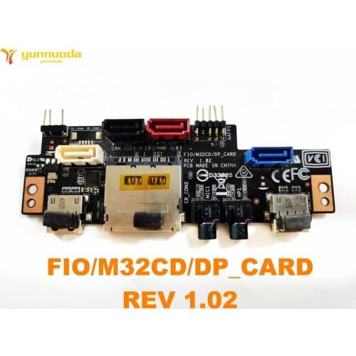 Original for ASUS FIO M32CD DP_CARD REV 1.02 board tested good free shipping