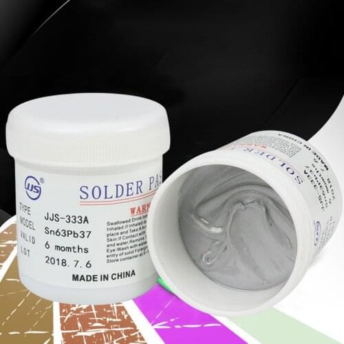 500g No-Clean Soldering Paste Sn63Pb37 Solder Paste Flux Mobile Phone PCB Repair LED / SMT Patch For Solder Iron Station
