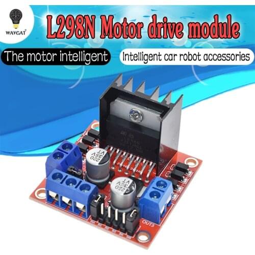 WAVGAT L298N driver board module L298 stepper motor smart car robot breadboard peltier High Power