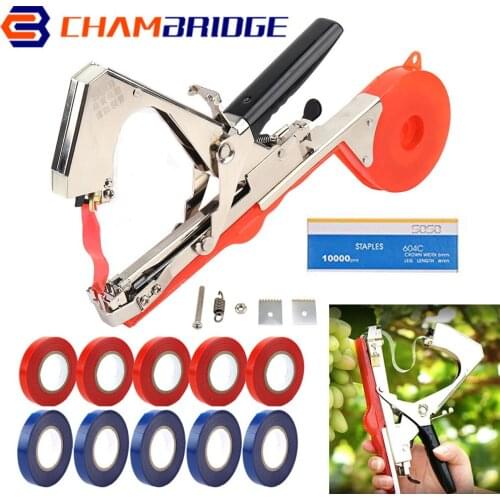 Potable Plant Hand Tying Tape tool Tapener Machine Garden Stem Branch Binding Tools Tape tool Tapener Tapes Home Garden