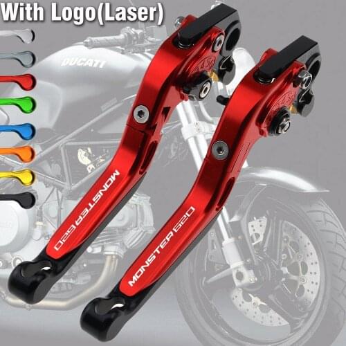 For Ducati Monster 620 MONSTER620 MTS620 2003-2006 Motorcycle CNC Adjustable Foldable Extendable Brake Clutch Levers