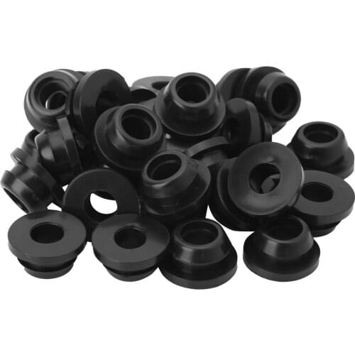 30 16mm Rubber Aprons Gaskets Garden Water Irrigation Pipe Seals Grooved Washers Fittings Agriculture Watering Connectors Rings