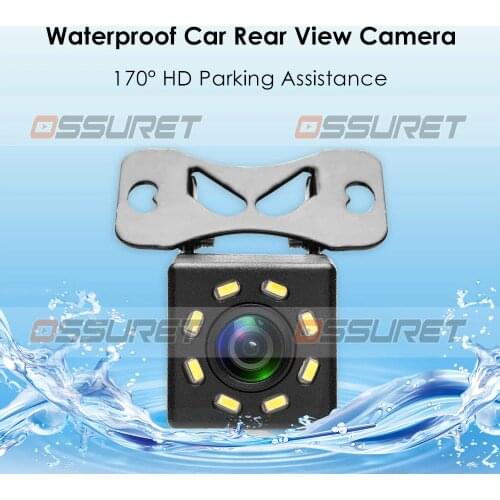 Waterproof 170 HD Packing Assistance Night Vision Auto Parking Reverse Camera Universal Car Rear View Camera adjustable bracket