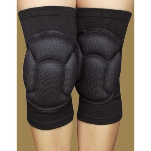 Protective Knee Pads Anti-Slip Collision Avoidance kneepad Brace Thick Sponge for Football Volleyball Extreme Sports