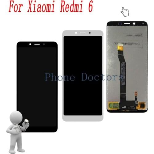 5.45'' For Xiaomi Redmi 6 Full LCD DIsplay + Touch Screen Digitizer Assembly For Xiaomi Redmi 6 M1804C3DT M1804C3DH M1804C3DE