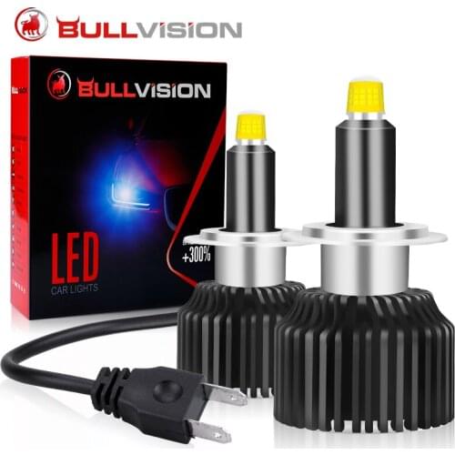 2Pcs H7 Led Car Headlight Bulbs 3D 360 LED Lamp H11 H8 H9 H1 9005 HB3 9006 HB4 9012 HIR2 18000LM Auto Headlamp 6500K Fog Lights