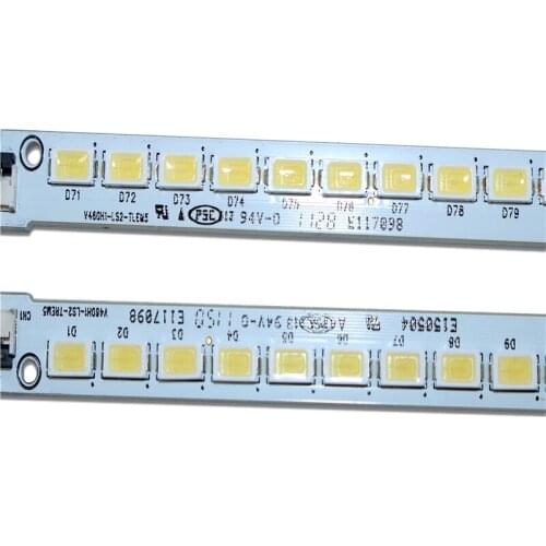 20 Pieces/lot for 46E65SG 46"V460H1-LS2 LED strip V460H1-LS2-TREM5 V460H1-LS2-TLEM5 80LED 597MM