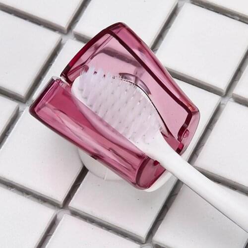 3 Piece/Set Suction Cup Toothbrush Holder Toothbrush Mount Rack Wall Home Cover Product Storage Supplies Bathroom V2X6