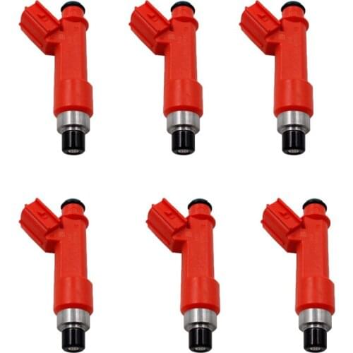 6PCS 1001-87F90 Fuel Injectors 1JZGTE 1ZZFE 2ZZGE 2JZGTE Fits For Toyota Supra Turbo 100187F90