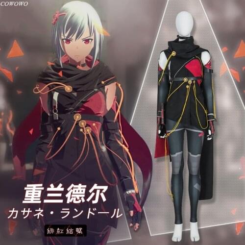 Anime! Scarlet Nexus Naomi Randall Game Suit Uniform Cosplay Costume Halloween Party Role Play Outfit For Women 2021 NEW