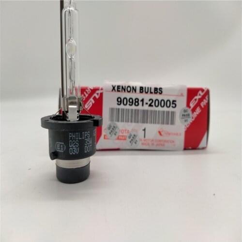 Free Shipping 1PC Philips Automotive Xenon HID Headlight Bulbs D2S 85122 GENUINE PART For Lexus Toyota 90981-20005 MADE IN JAPAN