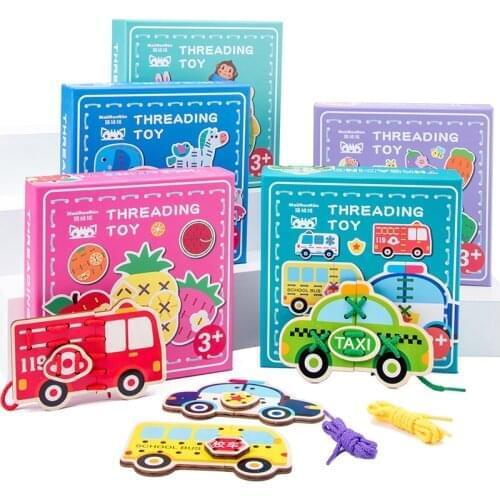 Baby Kids Cognition Puzzles Toys Toddler Paper Box Cards Matching Game Cognitive Cards Vehicl Fruit Animal Life Sets Pair Puzzle