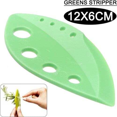 Kitchen Cabbage Thyme Leaf Peeler Leaf Rosemary Remover Stripper For DIY Herb Spices Kitchenware Gadget Plastic
