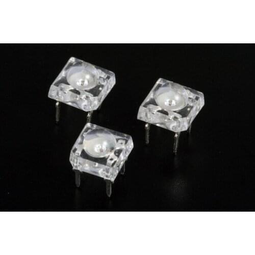 Water Clear 850nm 5mm Superflux Infrared LED Diode, Piranha infrared leds 1.1-1.3v 20ma