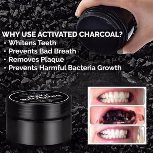 QIC Teeth Whitening Charcoal