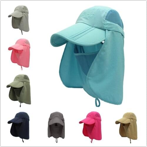 Connectyle Kids Sun Protection Hat Lightweight Mesh Flap Cap Quick Dry Detachable