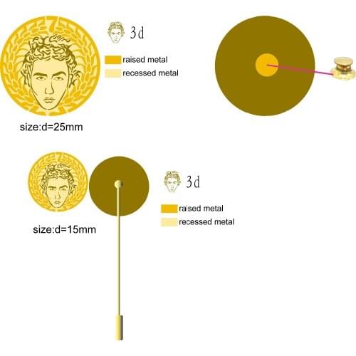 Specialized in coins, lapel pin, badge with different types,free design