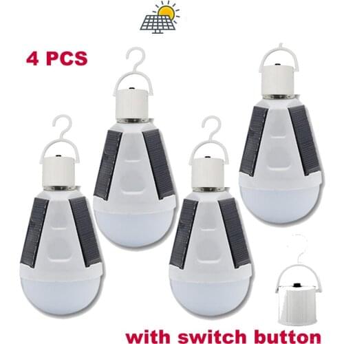 1-4pcs Portable Solar Lamp Solar Night Light Porch Path Street Fence Garden Stairs Wall Corridor Emergency Sconce garden wall bu