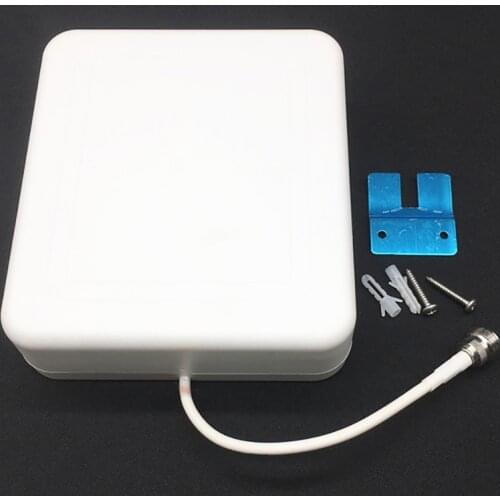 Indoor panel antenna 800-2500mhz internal panel antenna for WIFI GSM 3G DCS CDMA cell phone signal repeater booster