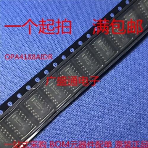 100% New&original In Stock OPA4188 OPA4188AIDR OPA4188AID SOP14
