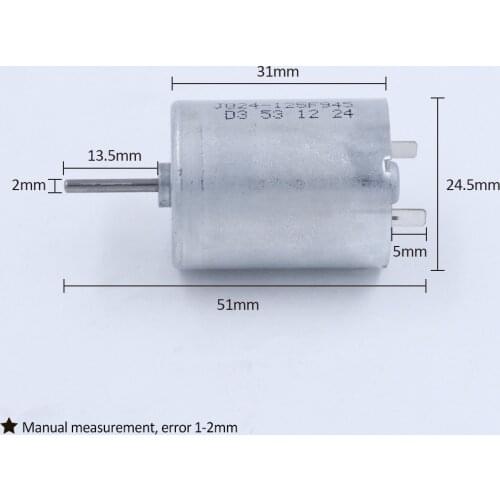 AZGIANT RF-370CA-12V-2200 DC motor auto AC air conditioning humidifier, CD volume potentiometer, sphygmomanometer