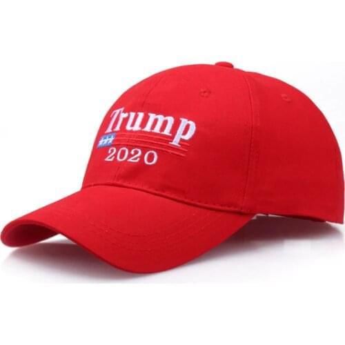 Wholesale Trump 2020 Baseball Cap Republican Baseball Hat New Make America Great Again Caps Embroidered Trump President Cap